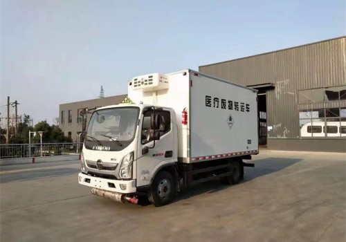 福田奥铃国六蓝牌4米2医疗废物转运车