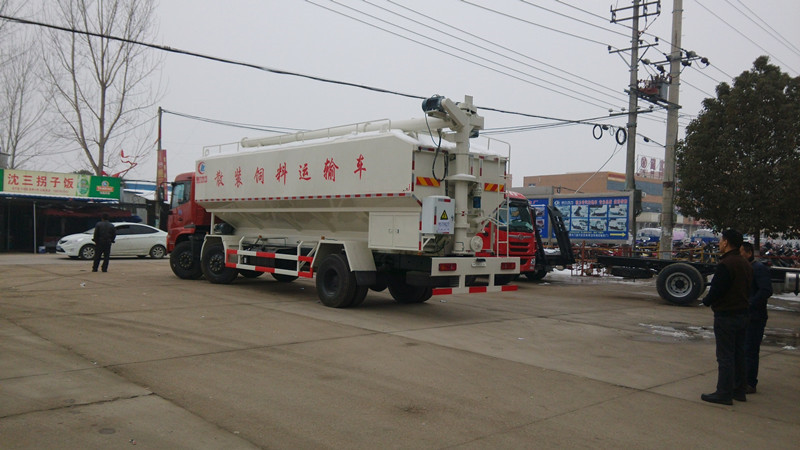 天锦30方散装饲料车