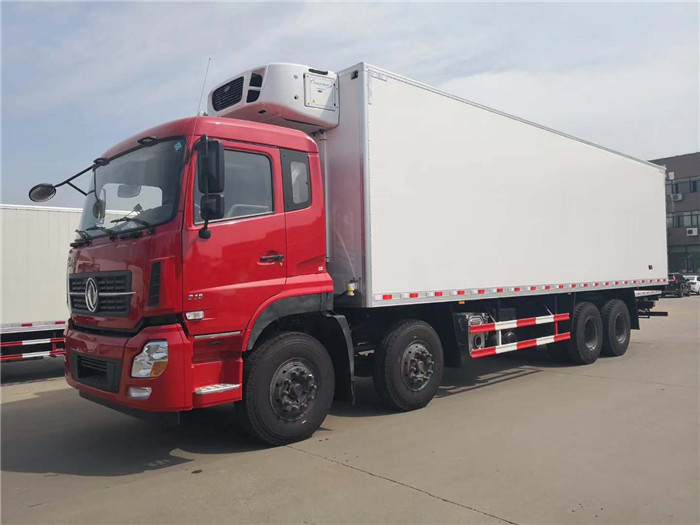 东风天龙9米6冷藏车