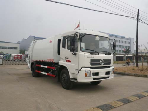 程力威牌CLQ5120ZYS4D型压缩式垃圾车
