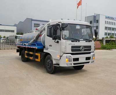 程力威牌CLQ5120GXE4D型吸粪车