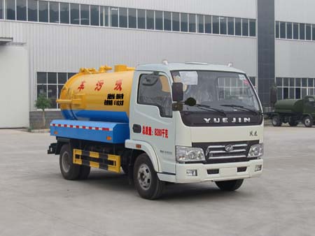 程力威牌CLQ5080GXW4NJ型吸污车