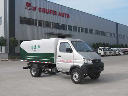 程力威牌CLQ5030ZLJ4SC型自卸式垃圾车